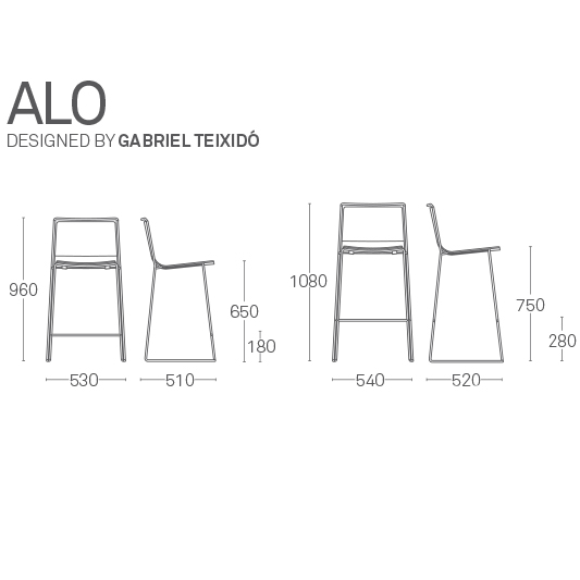 Tabouret Alo