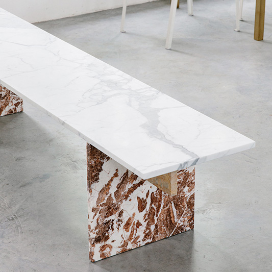 Marble bench