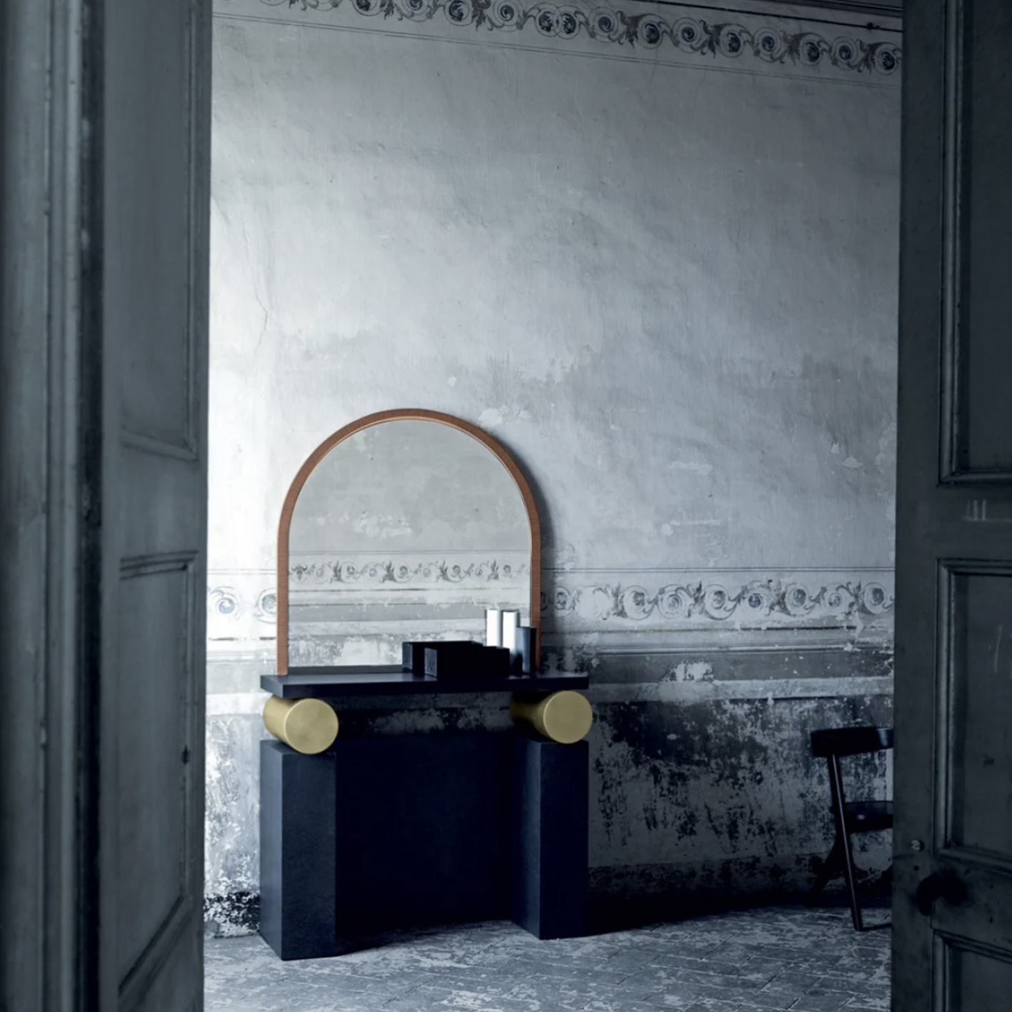 console / miroir Etrusco