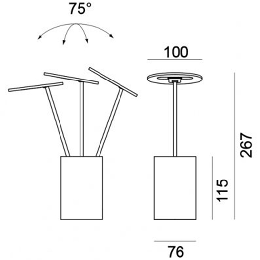 Lampe E.T Laiton