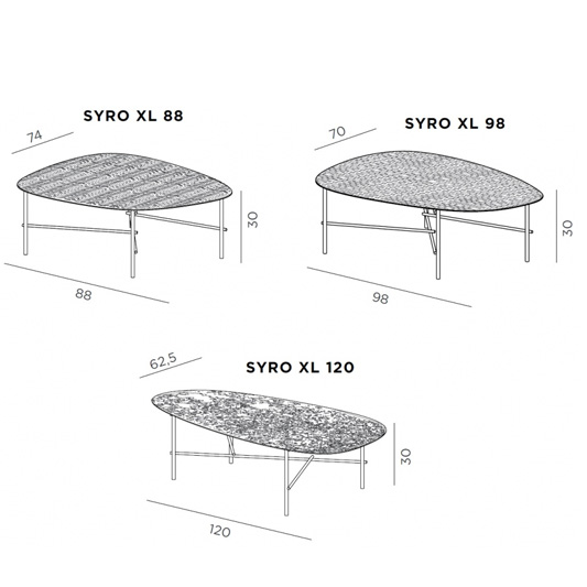 Table basse Syro XL