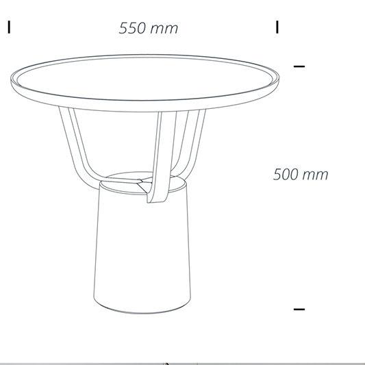 Table basse Hansel