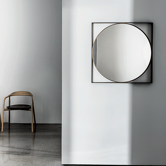 Miroir Visual metal rond